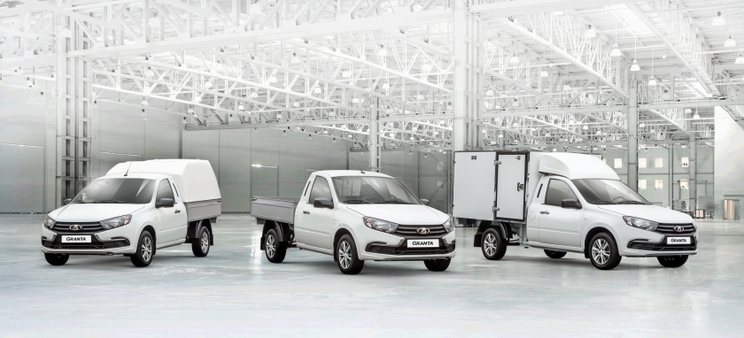 Новый модельный ряд коммерческих автомобилей LADA Granta